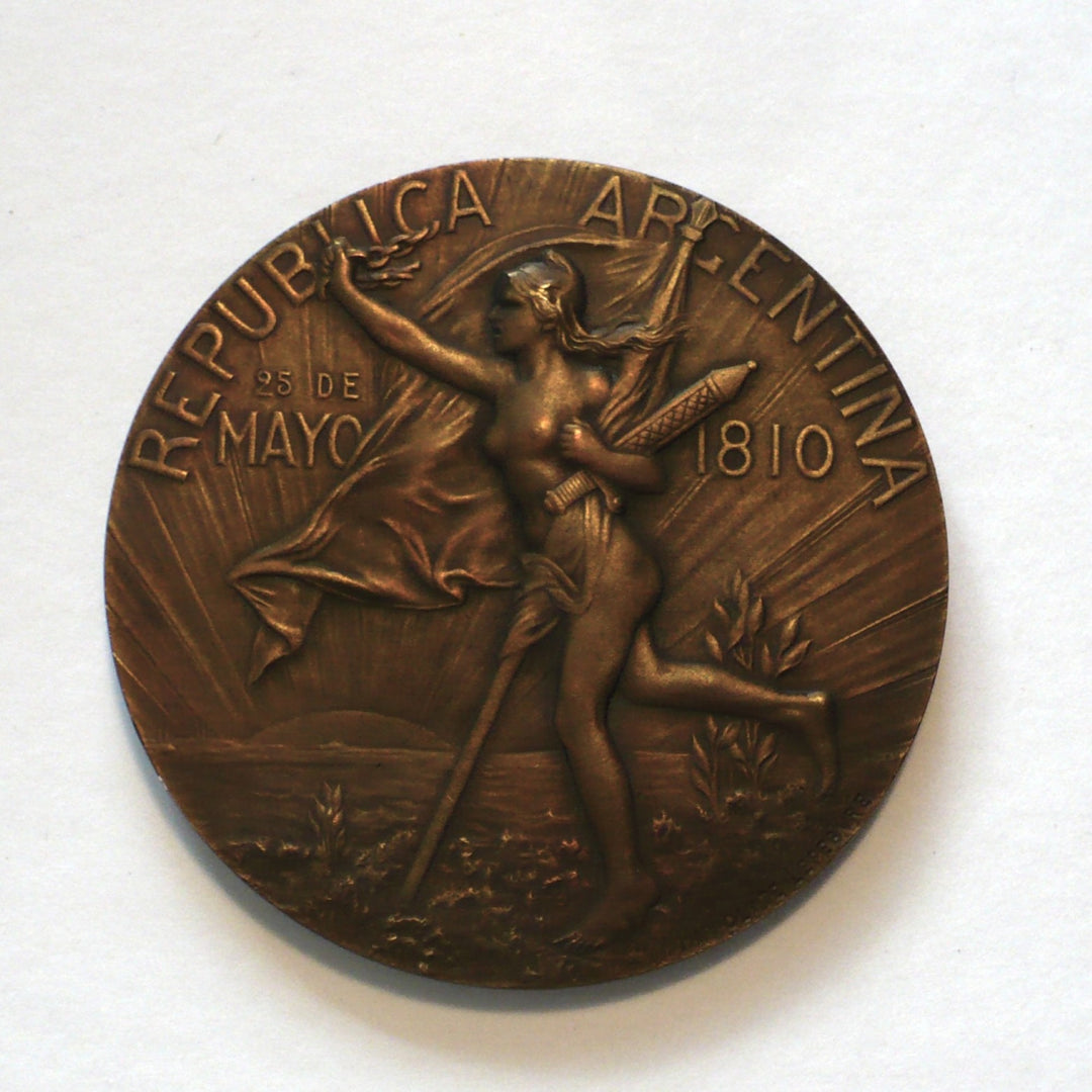Numismatics Exonumia Argentina Medal Medallion.