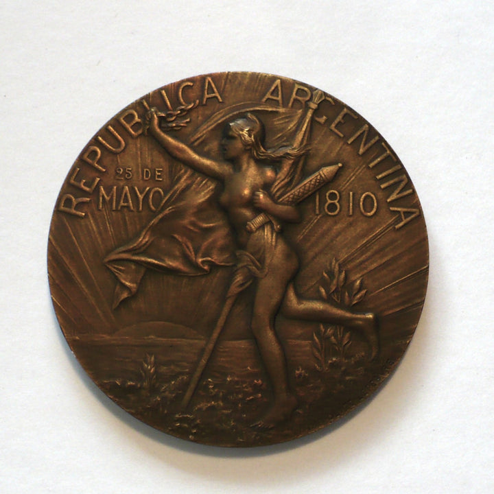 Numismatics Exonumia Argentina Medal Medallion.