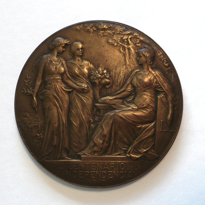 Numismatics Exonumia Argentina Medal Medallion.