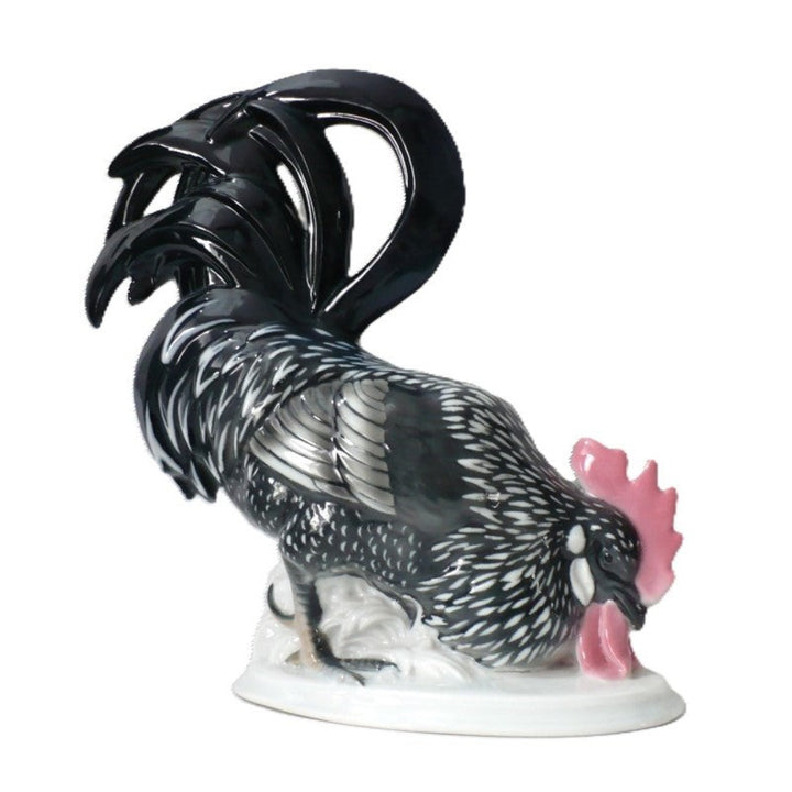 1920s Porcelain Rooster by Pfeiffer & Lowenstein.