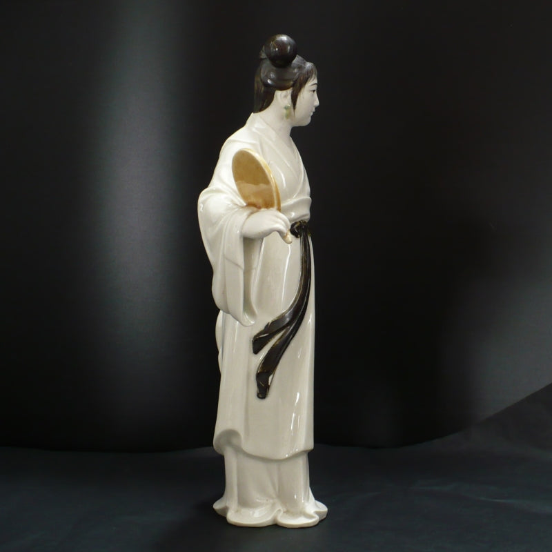 Mid Century Blanc De Chine Dehua Porcelain Figurine