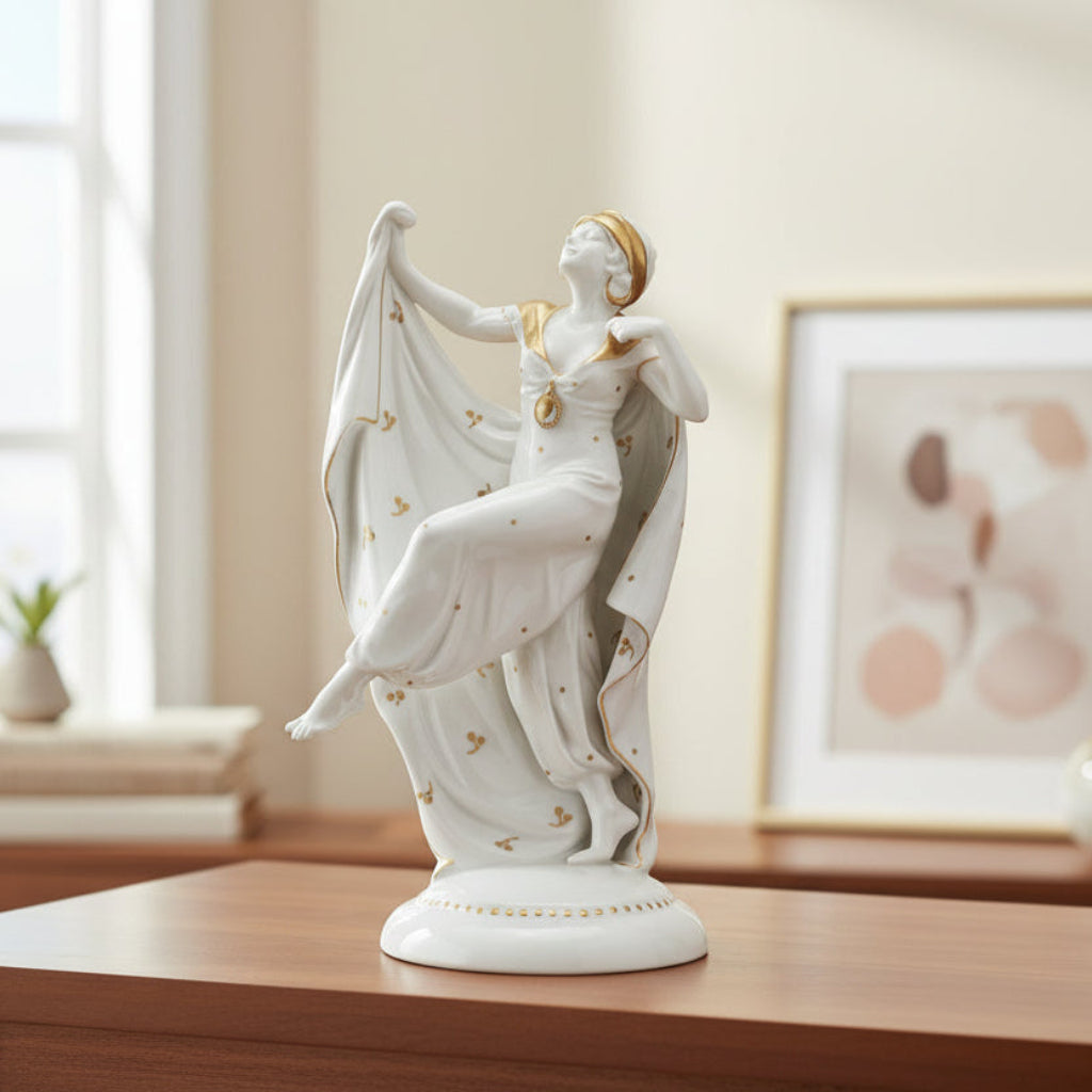 1910s Hertwig Katzhütte Orientalist Dancer.