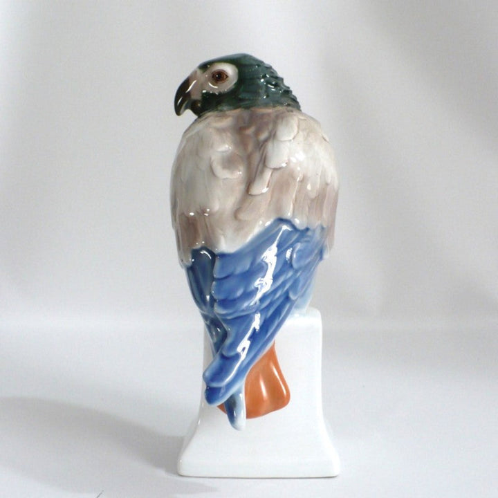 1919 Porcelain Parrot by Moldenhauer for Rosenthal Figurine.