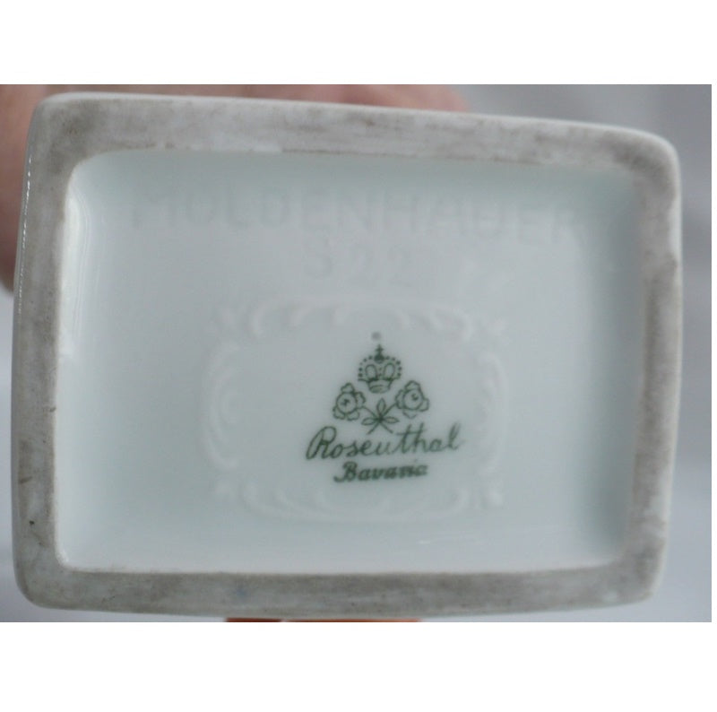 1919 Porcelain Parrot by Moldenhauer for Rosenthal Figurine.