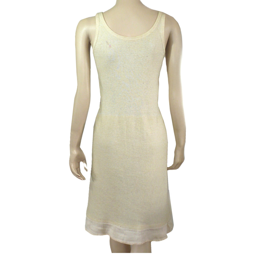 1940s Vintage Wartime Indera Figurefit Knit Wool Winter Full Slip.