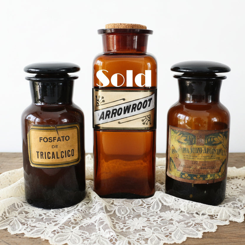 See our selection of antique apothecary jars.