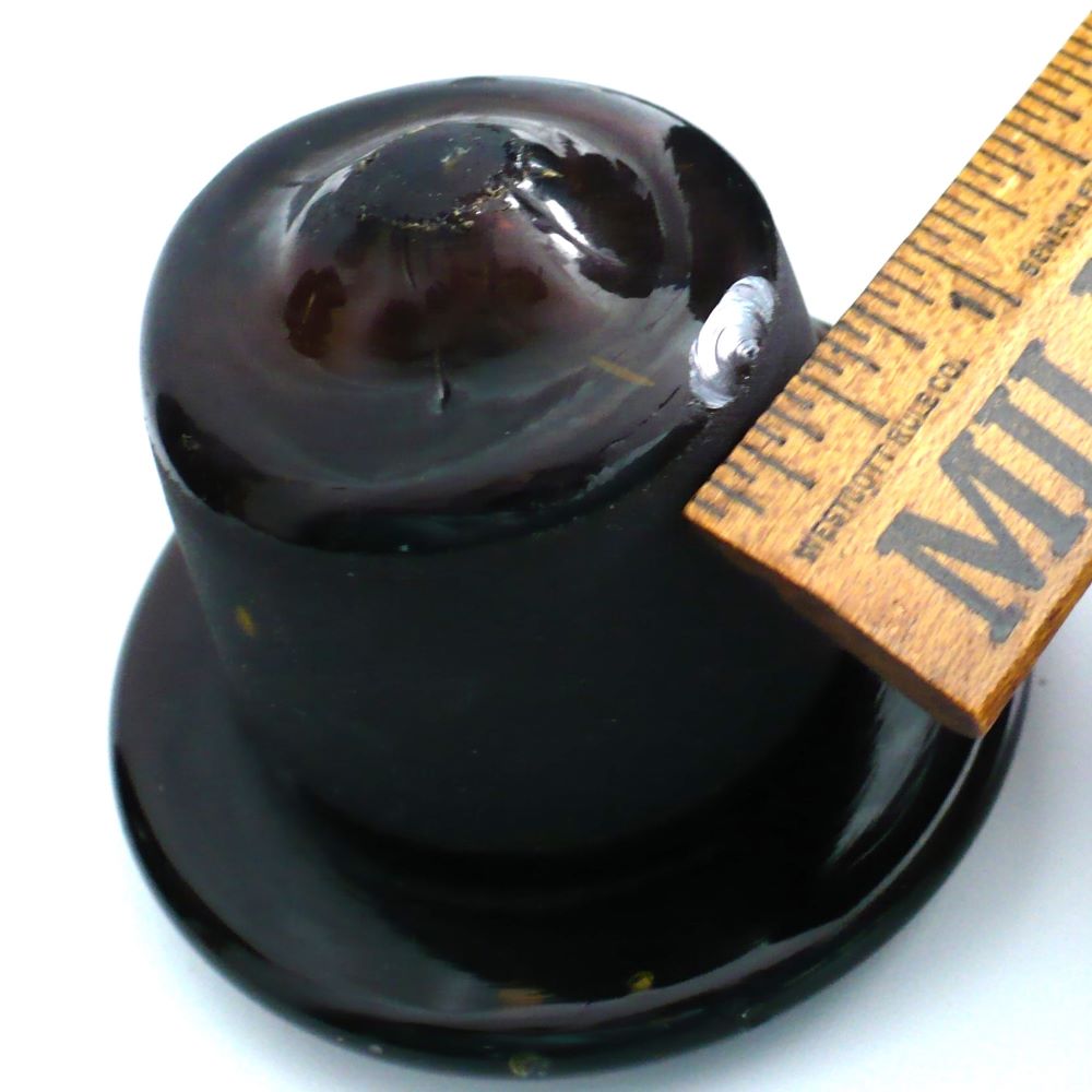19th c. Argentinian Brown Apothecary Jar