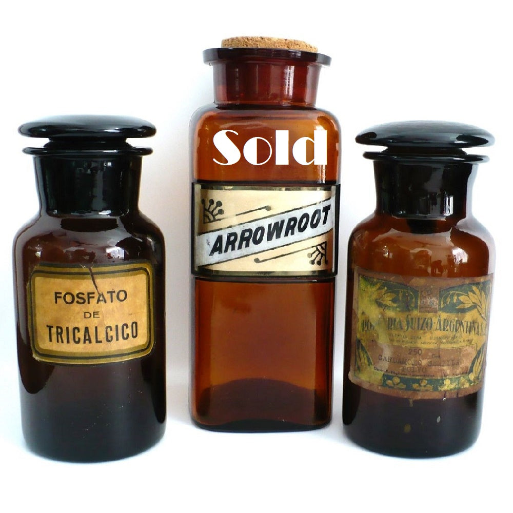 See our selection of antique apothecary jars.