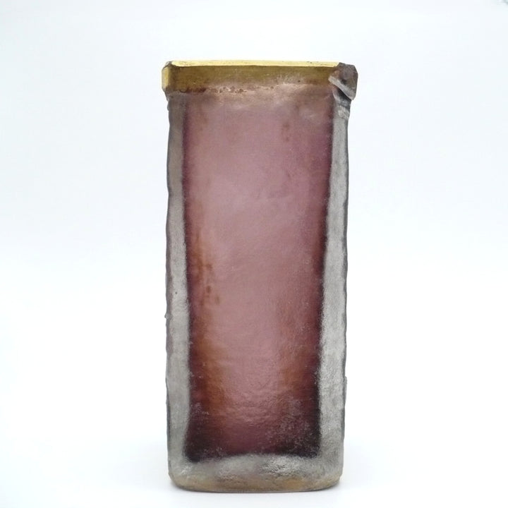 1896 Daum Frères Nancy "Violettes" Cabinet Vase.