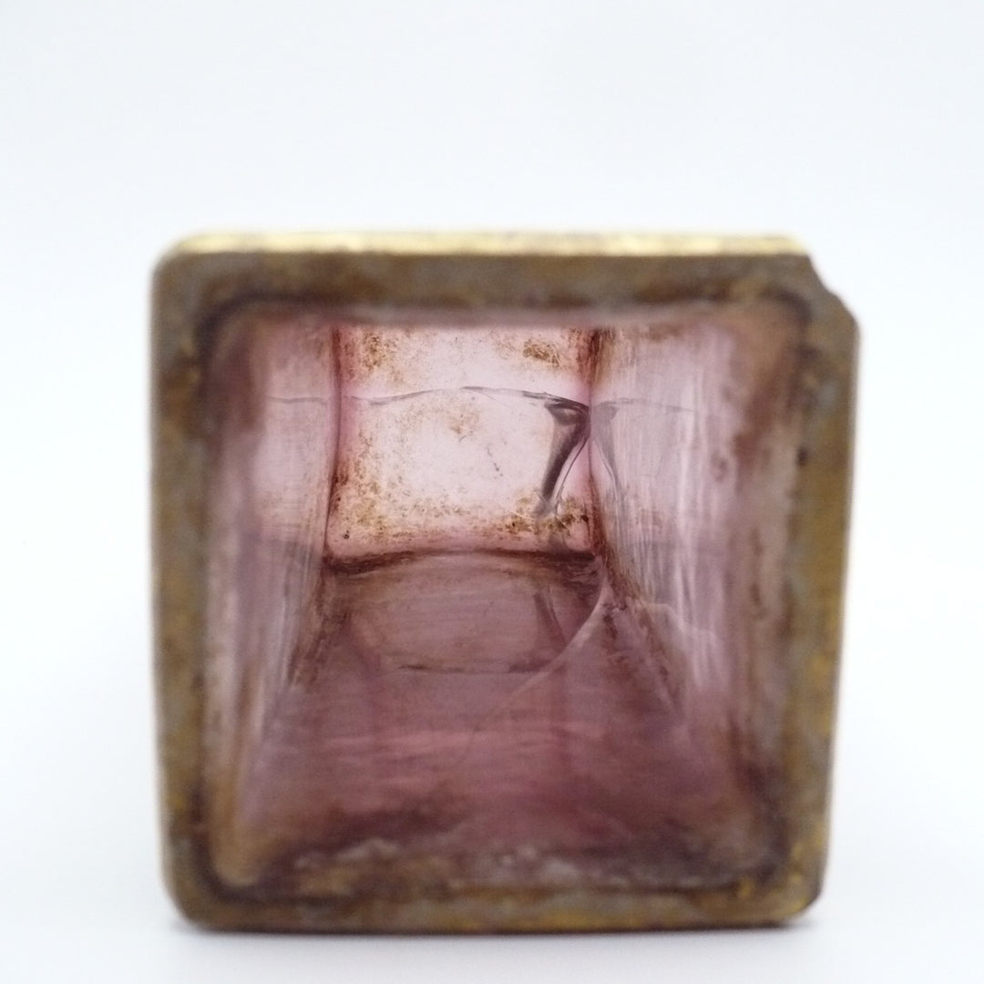 1896 Daum Frères Nancy "Violettes" Cabinet Vase.