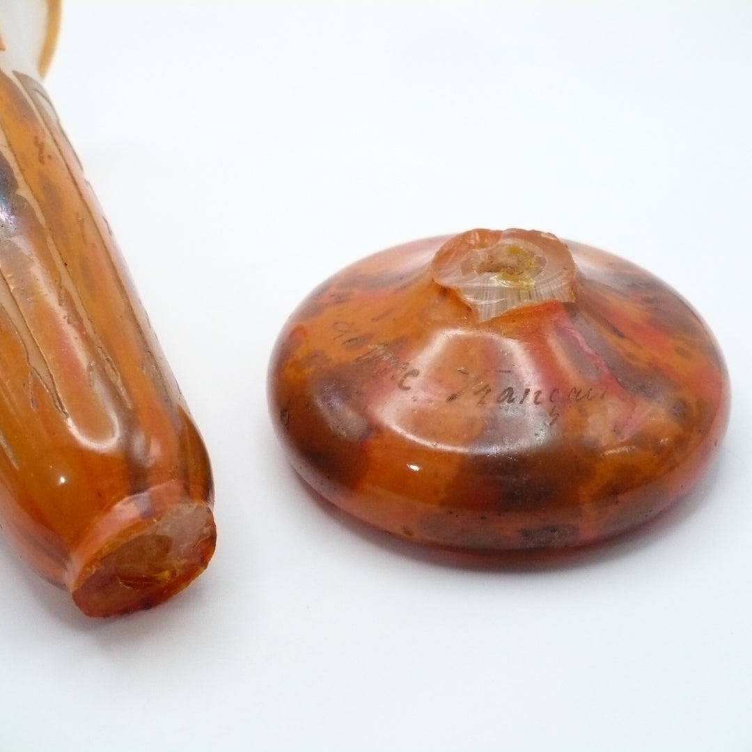 1927 Le Verre Francais Fougères Table Vase, As Is.