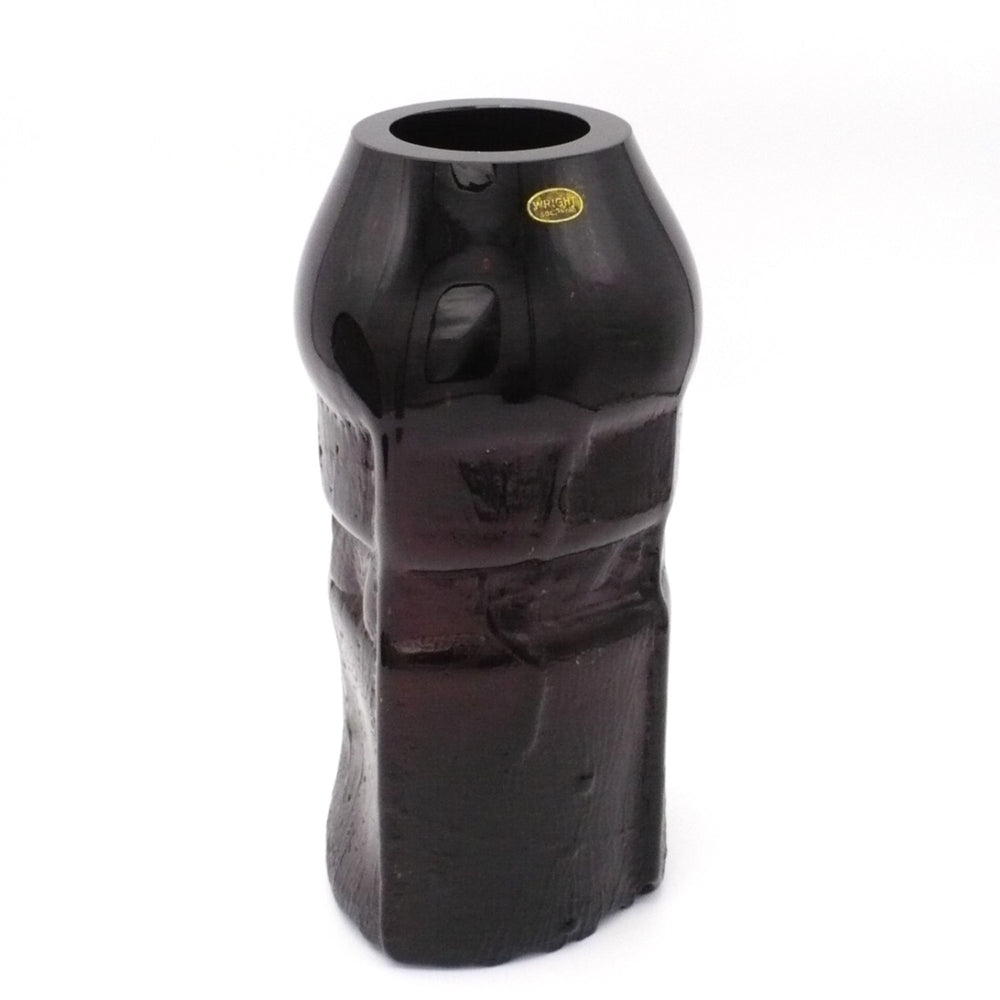 1975 Churba for Querandí Argentina Tree Trunk Glass Vase Signed & Numbered.