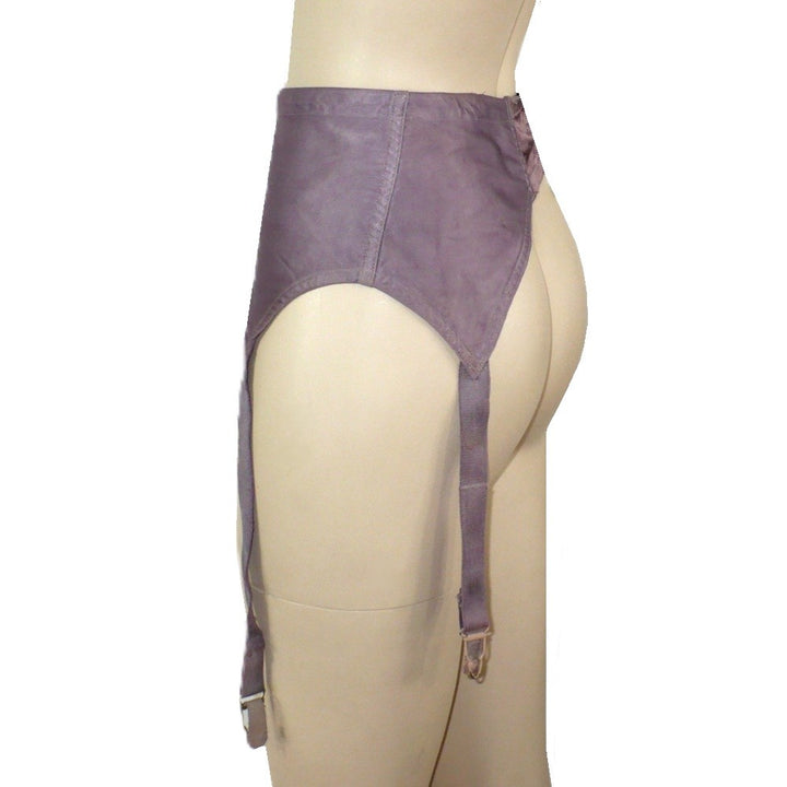 1930s Smoothing Satin Garter Belt XS