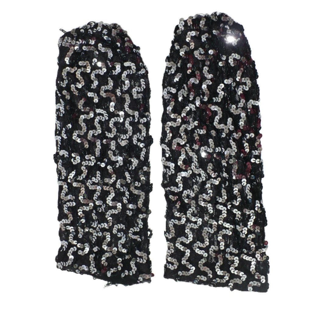 1970s Disco Sequined Sleevelets Arm Warmers
