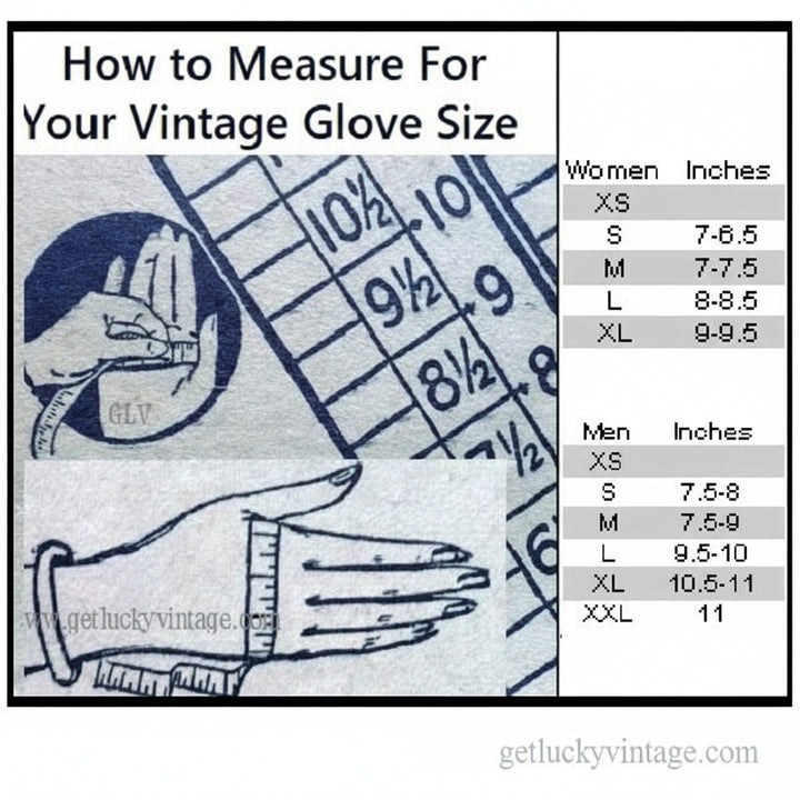 1950 Almond White Bracelet Length Gloves Size 6 1/2 -8