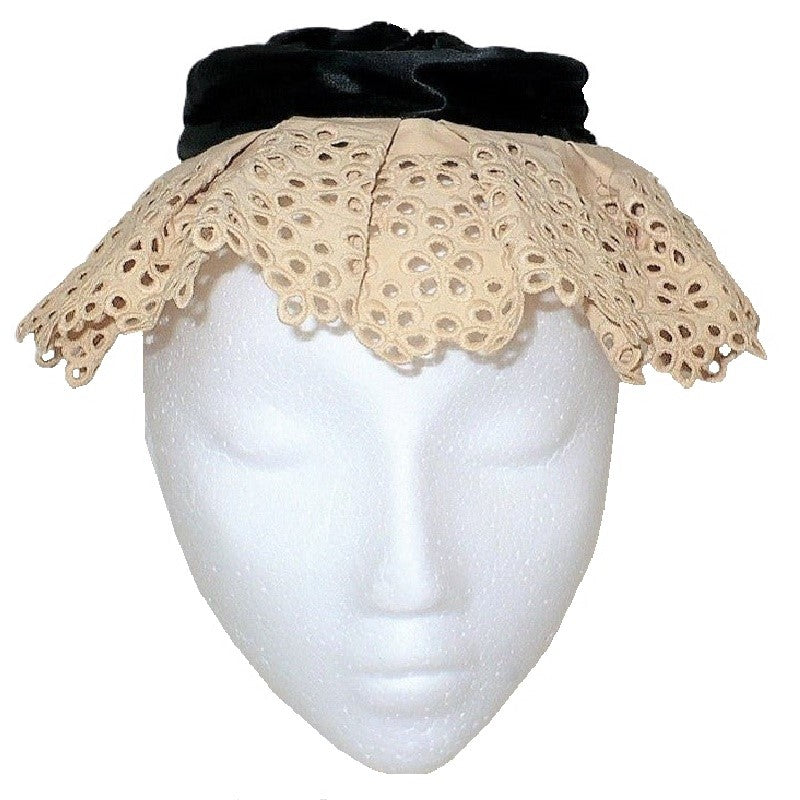 1900 Victorian Edwardian Ladies Maid Cap.