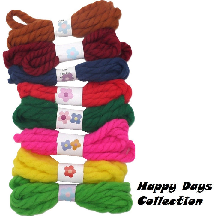 1970s 8-Pair Yarn Hair Tie Wardrobes, Choose Your Collection
