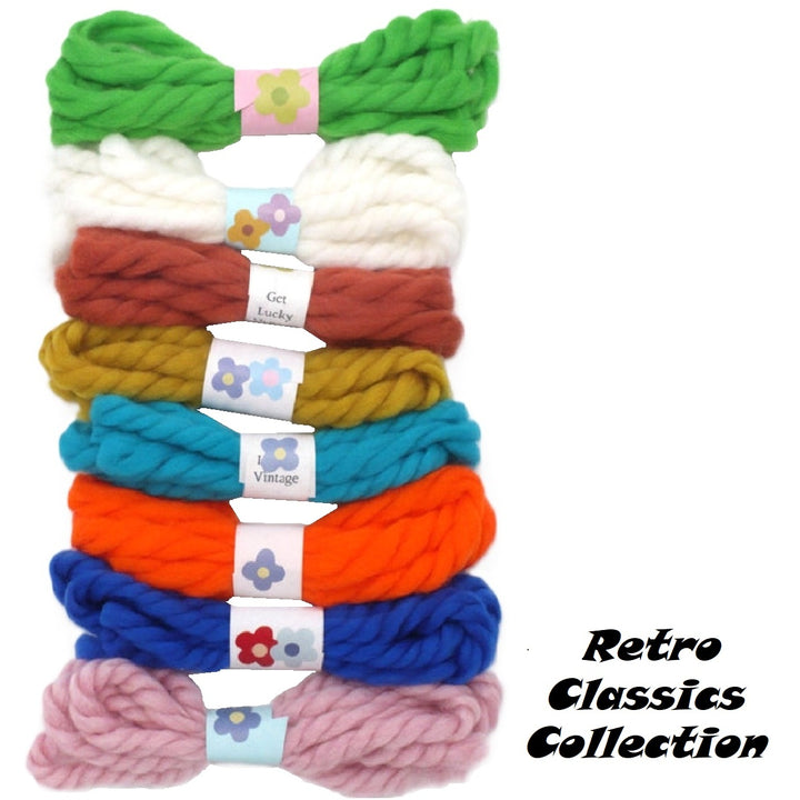 1970s 8-Pair Yarn Hair Tie Wardrobes, Choose Your Collection