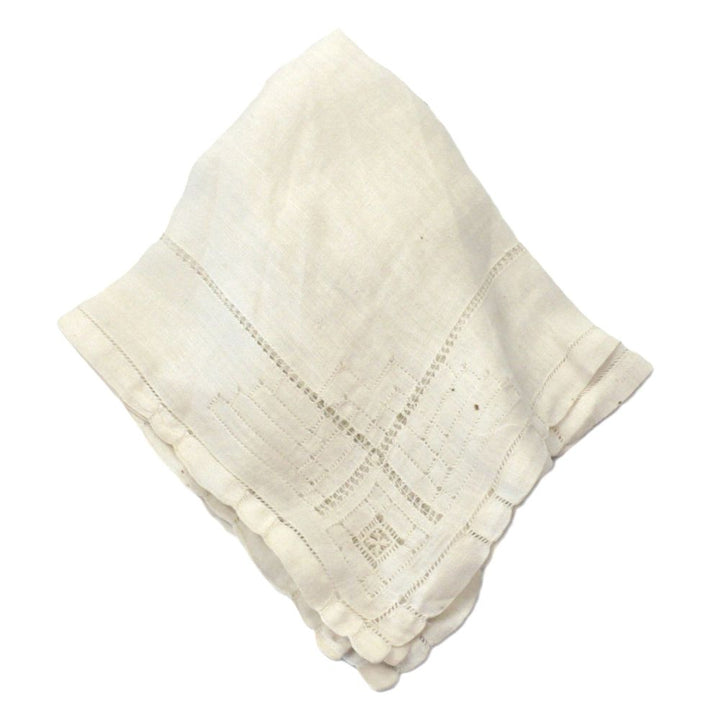 1800s Fine Wedding Bridal Handkerchief.