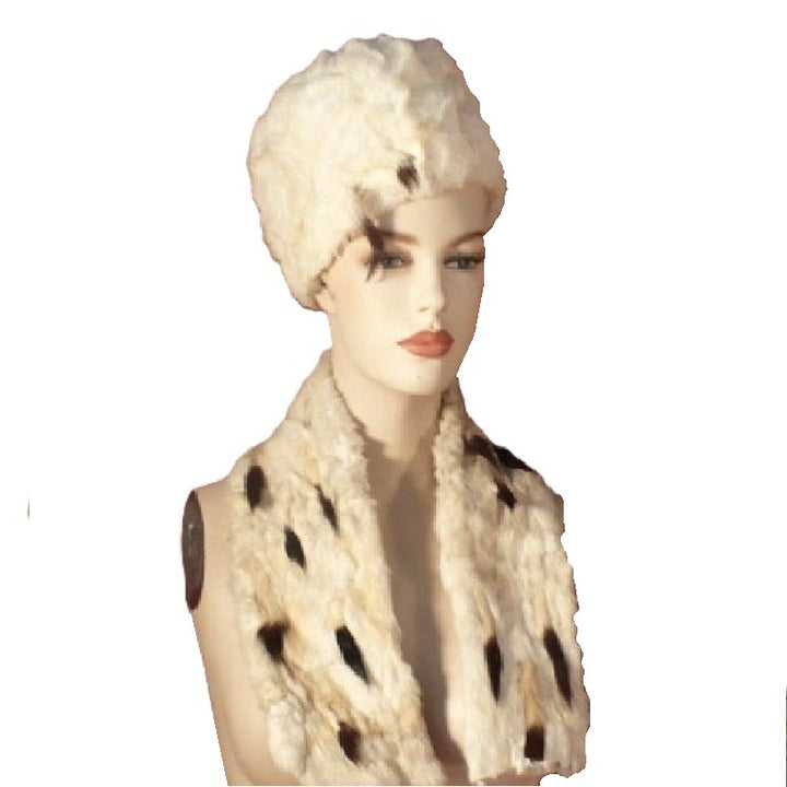 Ermine hat set.