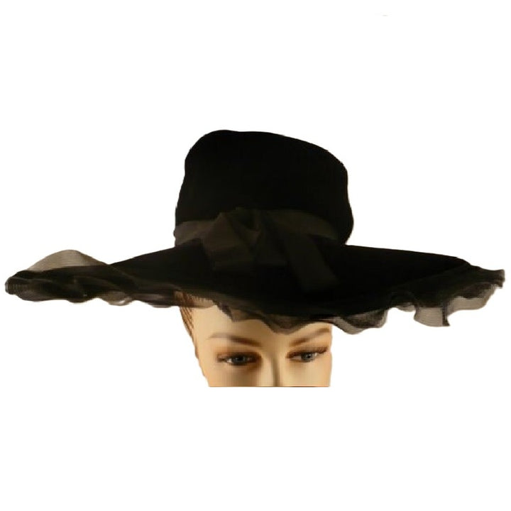 1938 Vintage Volcano Crown Hat by Macy's Millinery.