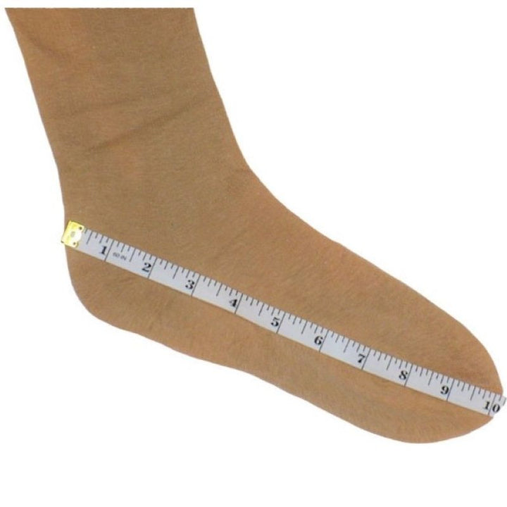 Thigh high stockings foot.