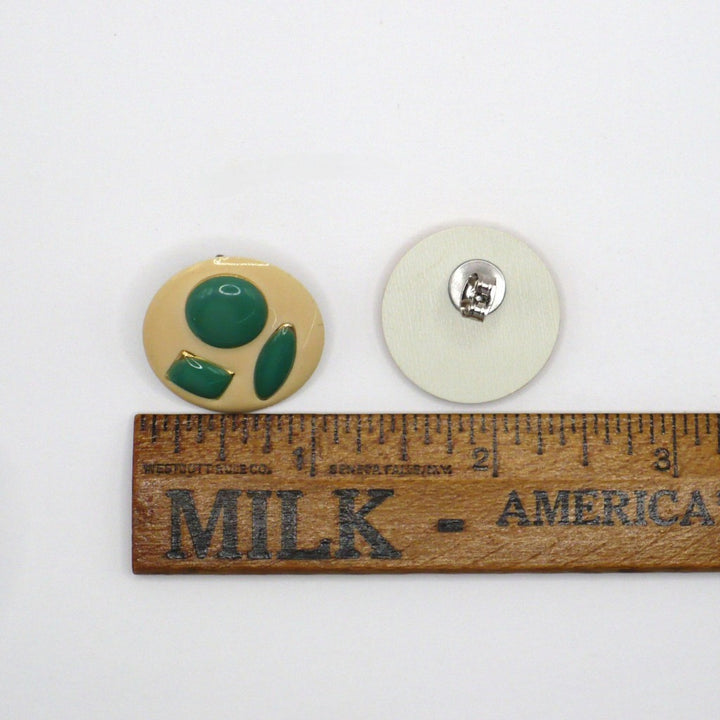 1980s Vintage Avant Garde New Wave Fashion Earrings
