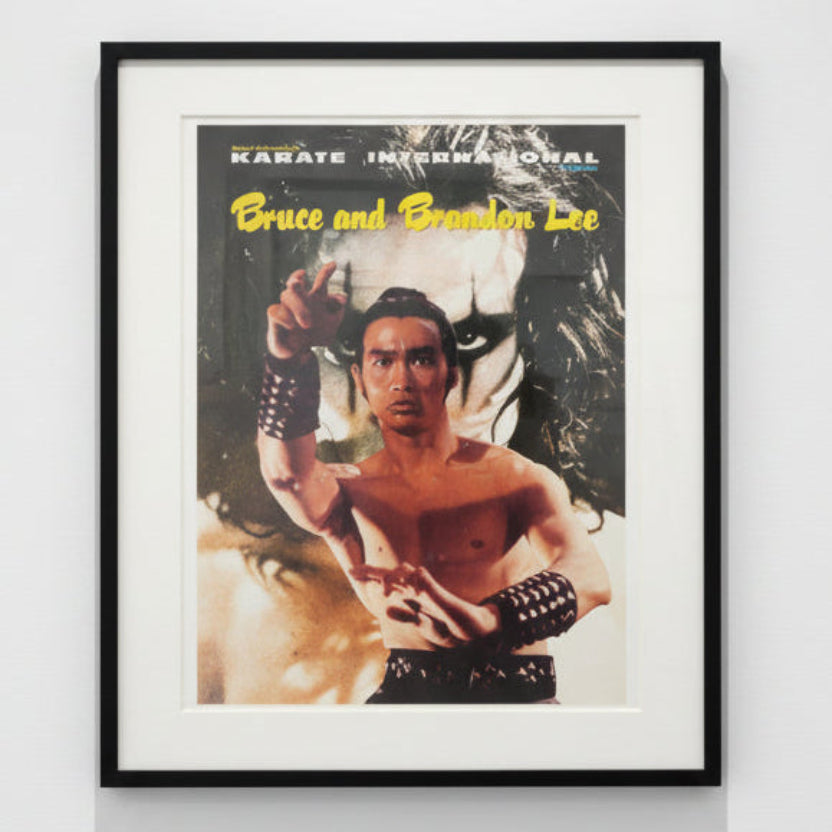 Bruce & Brandon Lee Centerfold Poster.