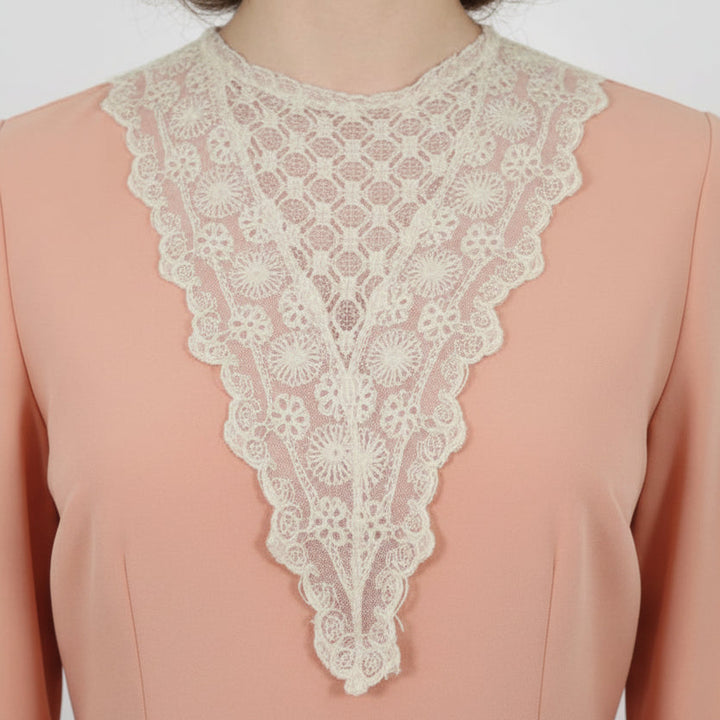 1920s Flemish Bobbin Lace Chemisette Collar.