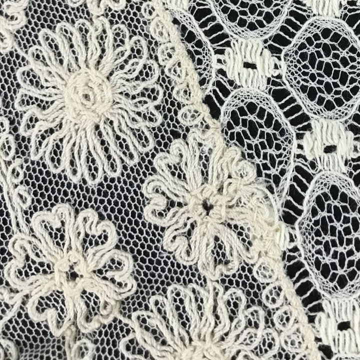 1920s Flemish Bobbin Lace Chemisette Collar.