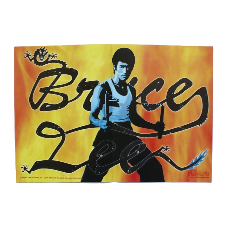 Vintage  Vintage Bruce Lee Centerfold Poster.