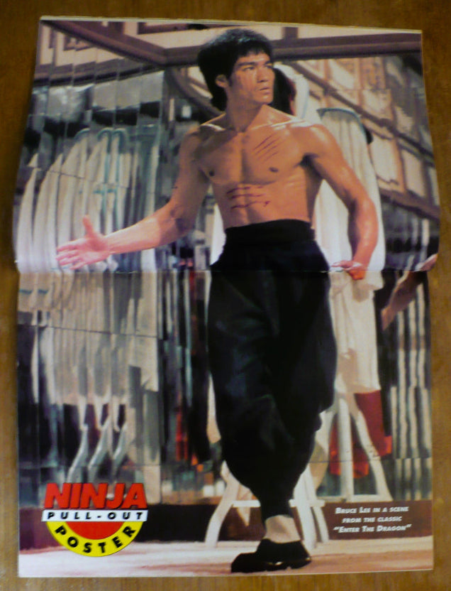 Vintage Ninja Bruce Lee Martial Arts Magazine Apr/May 1994 Kung Fu