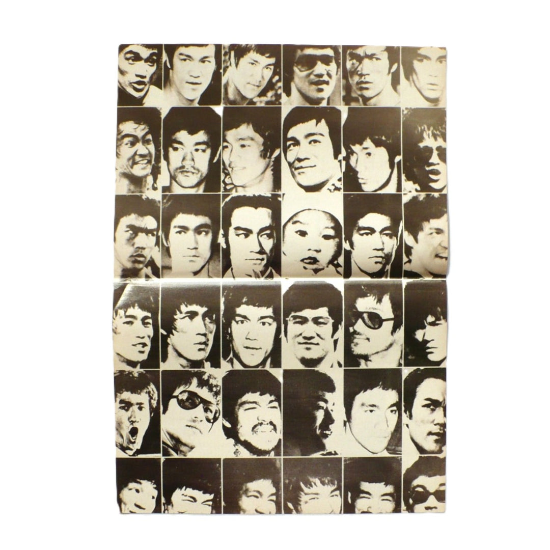 The 36 Faces of Bruce Lee Magazine Centerfold Poster.