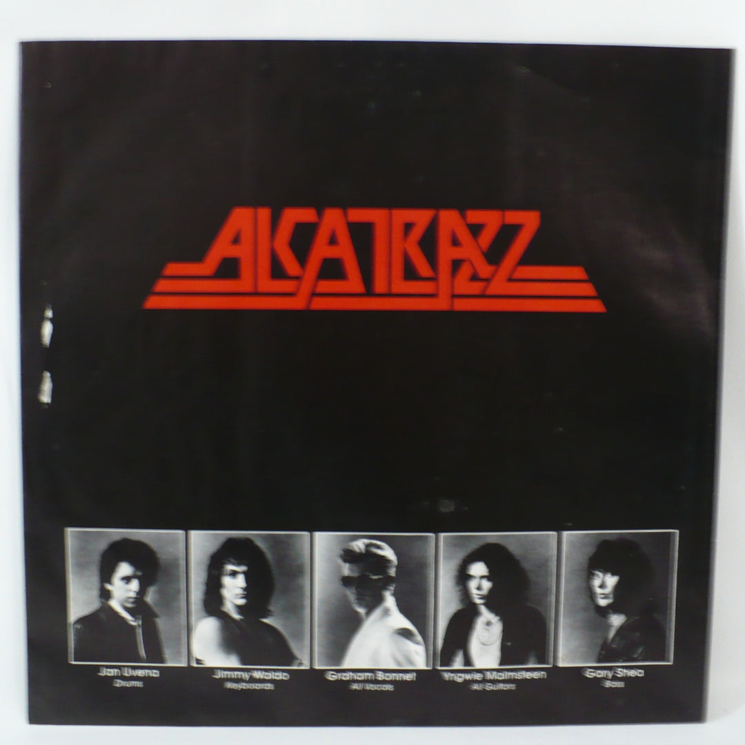 Alcatrazz No Parole From Rock 'n' Roll 1983 front of sleeve.