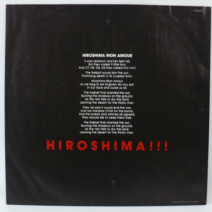 Alcatrazz No Parole From Rock 'n' Roll 1983 back of sleeve.