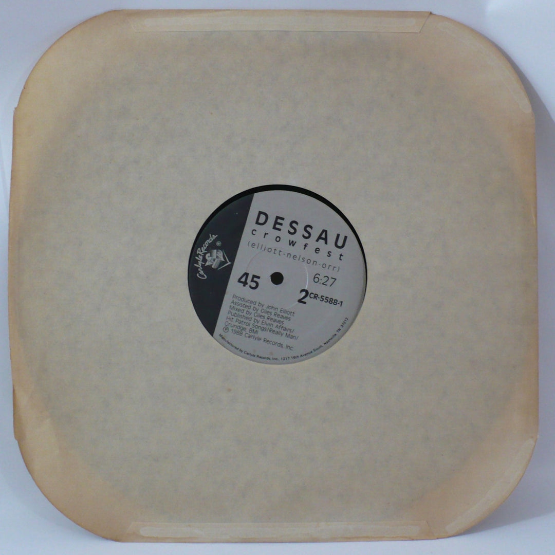 Dessau Isolation 1988 back of sleeve.