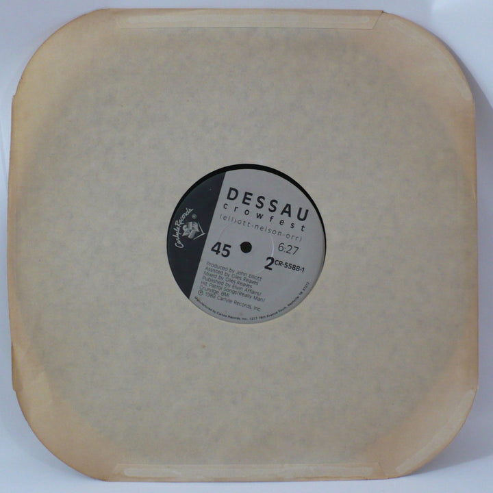 Dessau Isolation 1988 back of sleeve.