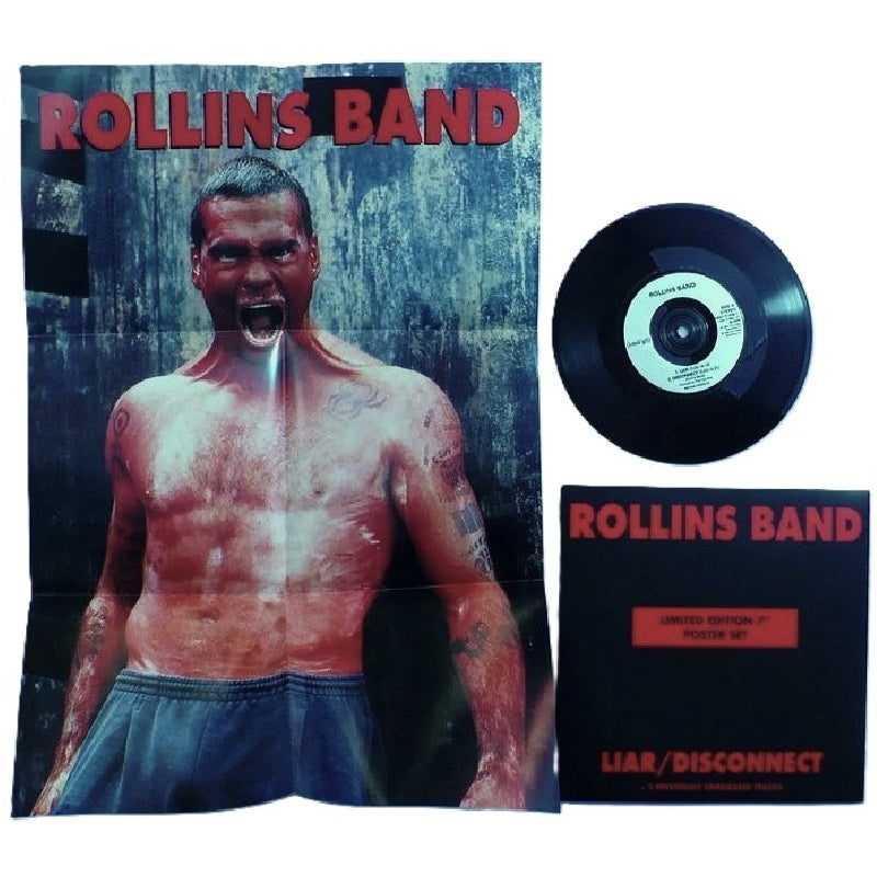 Rollins Band Liars Disconnect Poster Set 1994 Vintage Record.