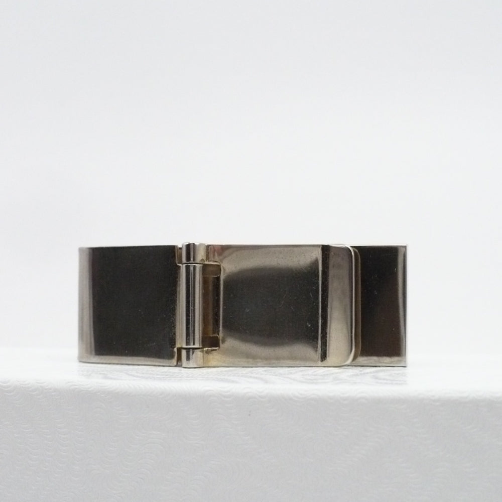 Handsome Hinged Money Clip Men's Vintage Jewelry Wallets