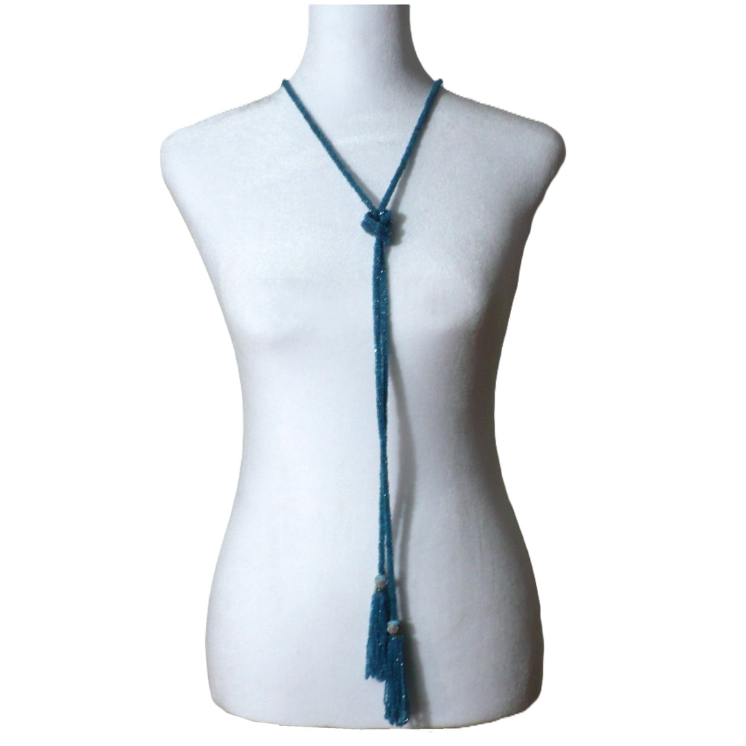 1920s Flapper Sautoir Necklace.