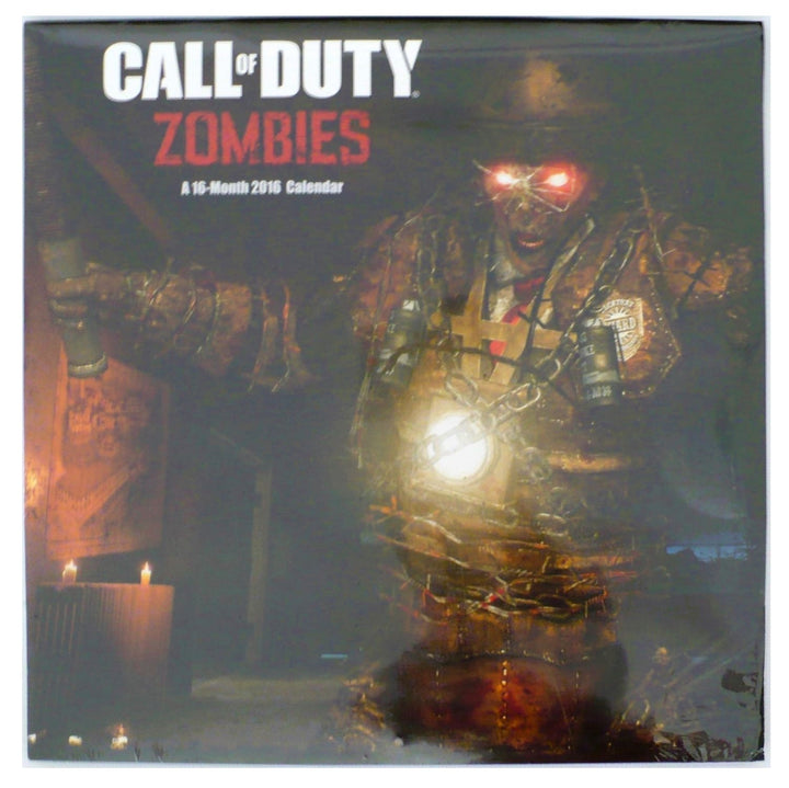 Call of Duty Zombies 16-Month Wall Calendar 2016.