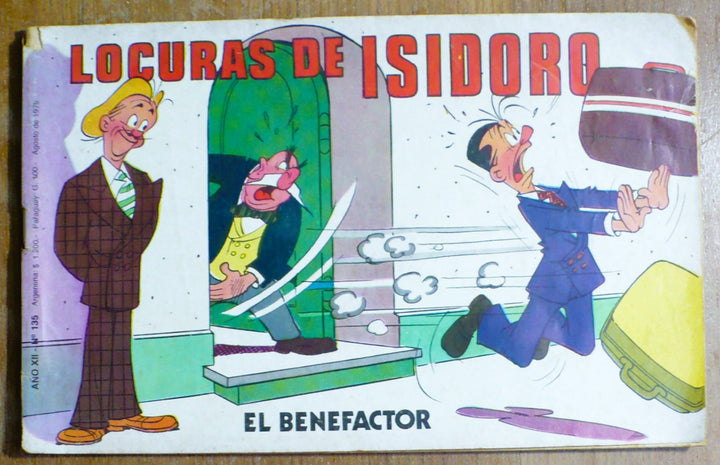 Locuras de Cañones El Benefactor by Dante Quinterno 1979