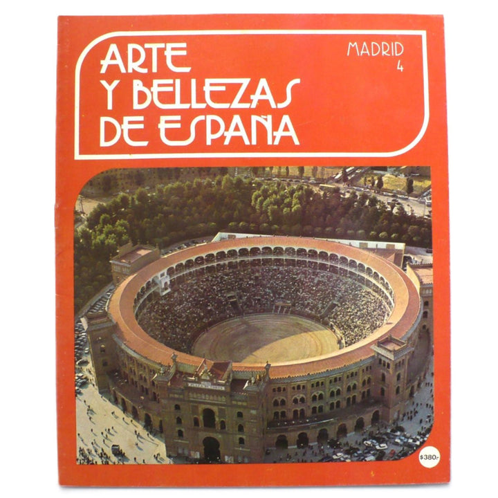 Cover of the book 'Arte Y Bellezas De España Volumen 4 Madrid' featuring a photograph of the Palacio de Cristal in Madrid, Spain.