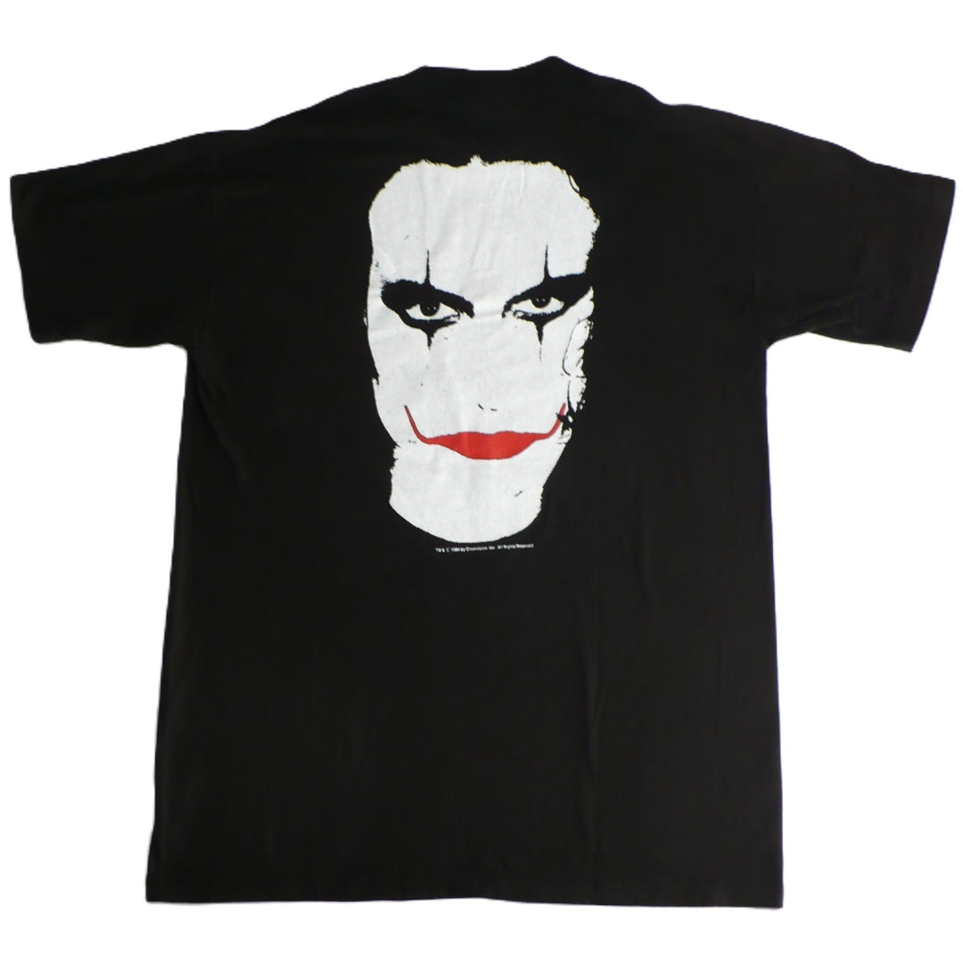 Vintage 1994 "The Crow" T-Shirt – Eric Draven, Brandon Lee, GEM Entertainment , back of  t-shirt.