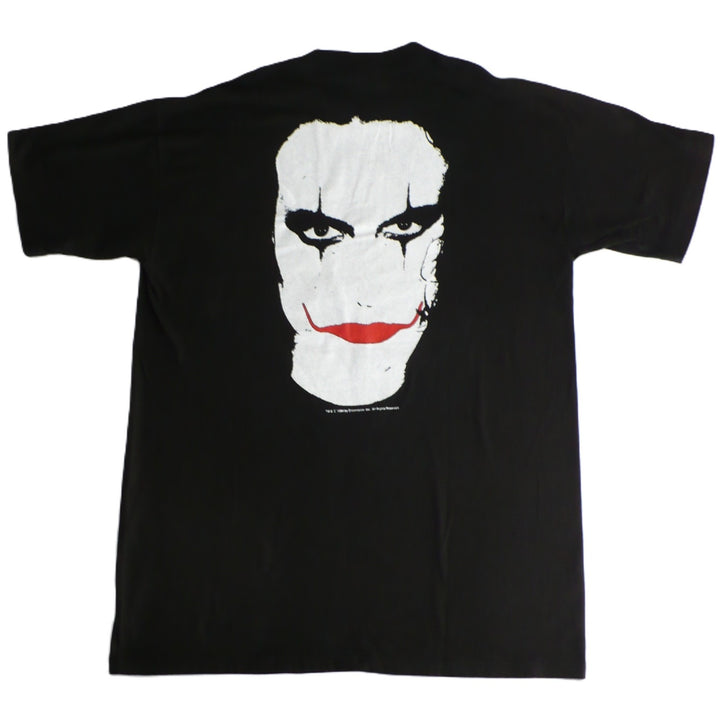 Vintage 1994 "The Crow" T-Shirt – Eric Draven, Brandon Lee, GEM Entertainment , back of  t-shirt.