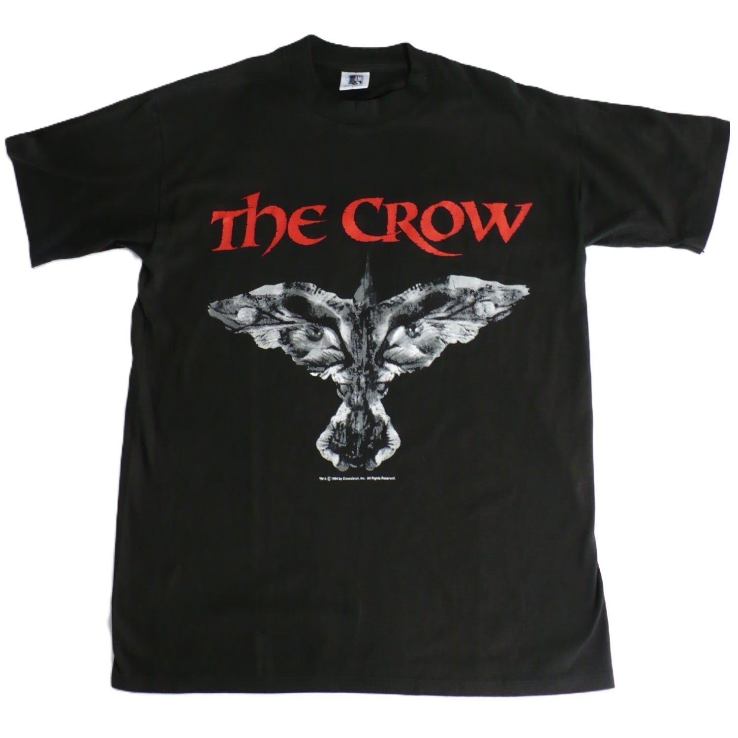 Vintage 1994 The Crow T-Shirt Brandon Lee GEM Goth Movie