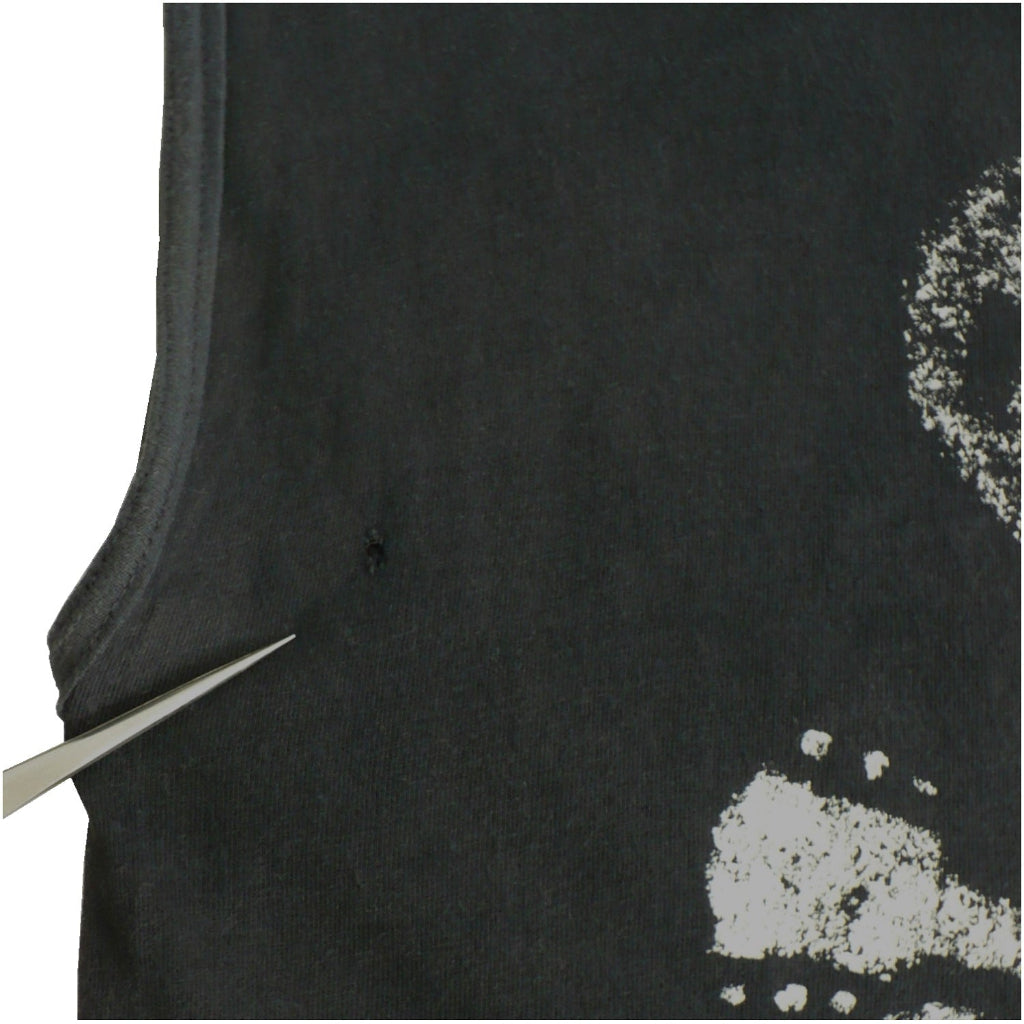 Ted Nugent Rules World Conquest Tour Shirt 1982 flaw at armpit area.