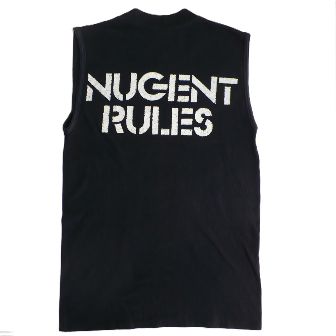 Ted Nugent Rules World Conquest Tour Shirt 1982.