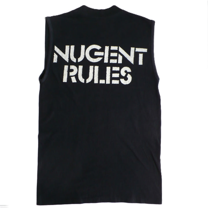 Ted Nugent Rules World Conquest Tour Shirt 1982.