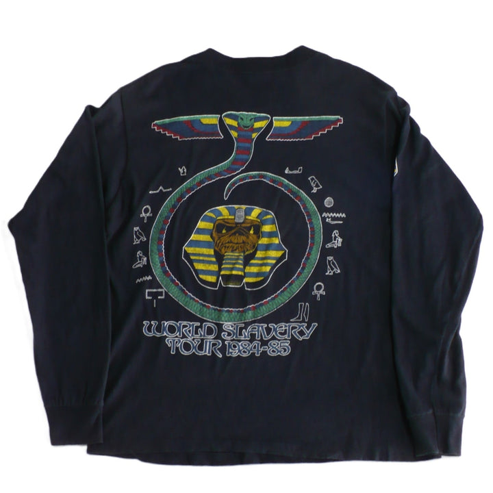 Iron Maiden World Slavery Tour Shirt, back.